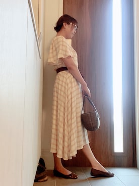 「ぷーさん」｜ANNAさん（レディース・166cm）の夏コーディネート