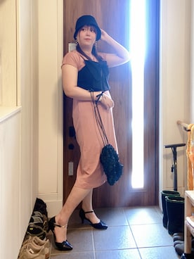 「Areeam（アリーム）のアイテム」を使った、ANNAさん（レディース・166cm）の夏コーディネート
