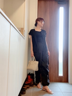 「キャミソール」｜ANNAさん（レディース・166cm）の夏コーディネート