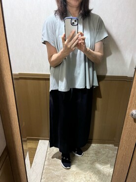 「DRESKIP（ドレスキップ）のアイテム」を使った、HARUMITさん（レディース・164cm）の夏コーディネート