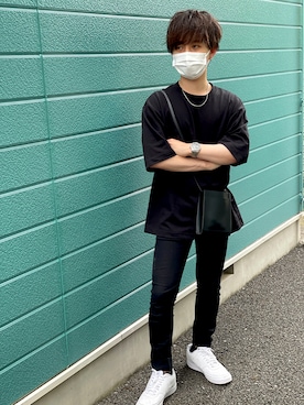 Zara ザラ のバッグを使ったメンズ人気ファッションコーディネート Wear