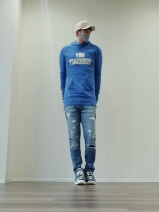 Tmt ティーエムティー の さまぁ ず 大竹一樹さん着用 Suede French Terry Hoodie Santafe パーカー Wear