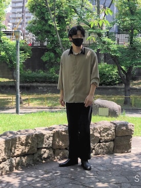 「GOSTAR DE FUGA（ゴスタール ジフーガ）のアイテム」を使った、凪　翔さん（メンズ・178cm）の春コーディネート