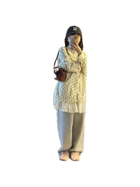 「WEGO（ウィゴー）のアイテム」を使った、みゆさん（骨格ナチュラル・レディース・152cm）の春コーディネート