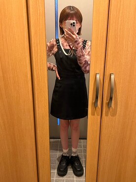 「WEGO（ウィゴー）のアイテム（シューズ）」を使った、みゆさん（レディース・153cm）の夏コーディネート