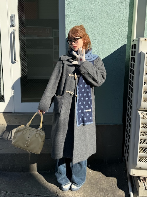 セール】【2/5再値下げ】モッサー ロング ダッフルコート 25FW