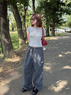 「EFFECTOR（エフェクター）のアイテム」を使った、ユイカさん（レディース・160cm）の春コーディネート