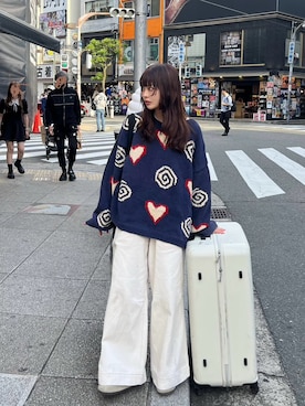「BIRKENSTOCK(ビルケンシュトック)のアイテム」を使った、ユイカさん(レディース・160cm)の秋コーディネート