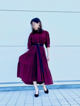 「ショッピング」｜「アイテム（パンプス）」を使った、pipiさん（レディース・164cm）の秋コーディネート