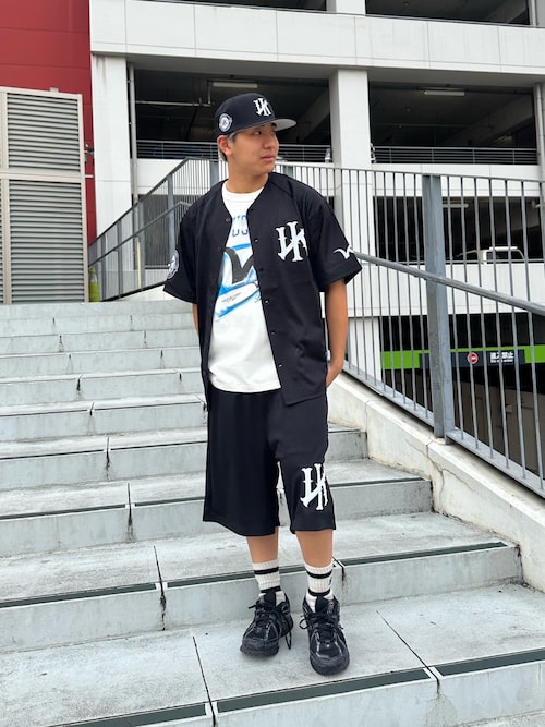 KEBOZ（ケボズ） パンツ VICTUS × KEBOZ MESH BASEBALL SHORTS メンズ