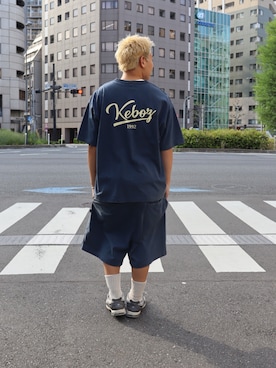 「KEBOZ（ケボズ）のアイテム」を使った、ns0315さん（メンズ・172cm）の春コーディネート