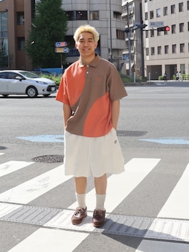 「KEBOZ（ケボズ）のアイテム」を使った、ns0315さん（メンズ・172cm）の春コーディネート