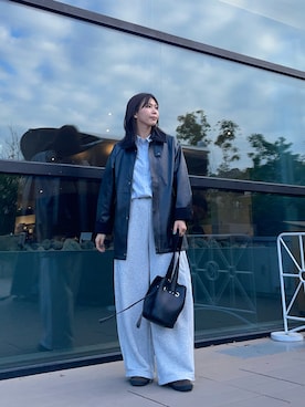 「アイテム（その他アウター）」を使った、yuiさん（レディース・167cm・20代）の秋コーディネート
