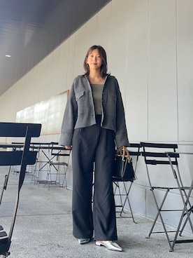 「SENSE OF PLACE by URBAN RESEARCH（センスオブプレイスバイアーバンリサーチ）のアイテム（パンプス）」を使った、yuiさん（レディース・167cm）の秋コーディネート