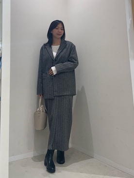 「イチ推しジャケットスタイル」｜yuiさん（レディース・167cm）の秋コーディネート
