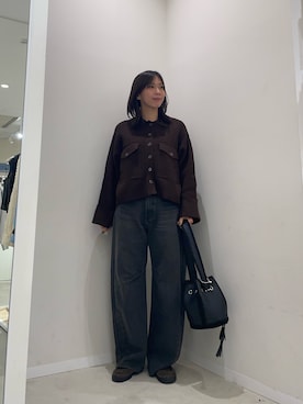 「アイテム（その他アウター）」を使った、yuiさん（レディース・167cm・20代）の秋コーディネート