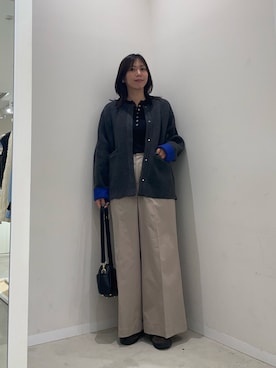 「アイテム（その他アウター）」を使った、yuiさん（レディース・167cm・20代）の秋コーディネート