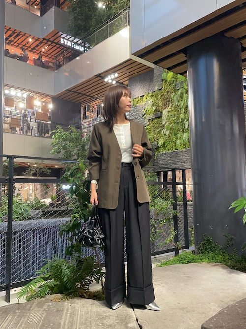 セール】3タックスラックスワイドパンツ（その他パンツ）｜SENSE