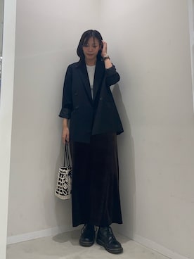 「イチ推しジャケットスタイル」｜yuiさん（レディース・167cm）の秋コーディネート