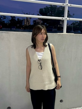 「RODE SKO（ロデスコ）のアイテム」を使った、yuiさん（レディース・167cm）の夏コーディネート