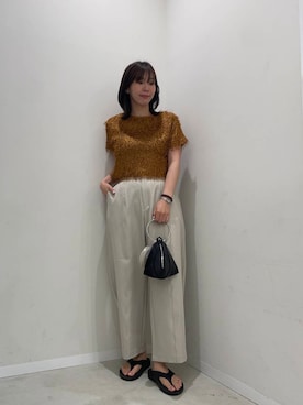 「OOFOS（ウーフォス）のアイテム」を使った、yuiさん（レディース・167cm）の夏コーディネート