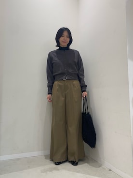 「アイテム（パンプス）」を使った、yuiさん（レディース・167cm）の冬コーディネート