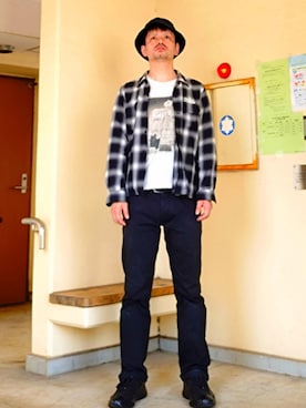 「PRADA（プラダ）のアイテム」を使った、　Nさん（メンズ・171cm）の春コーディネート