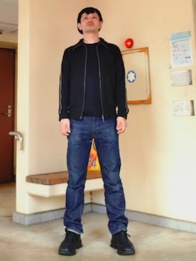 「アイテム（その他トップス）」を使った、　Nさん（メンズ・171cm）の秋コーディネート