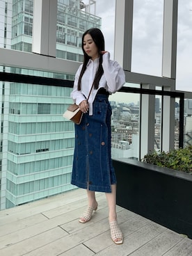 坂田 円香 Sakata Madokaさん（レディース・162cm）の冬コーディネート