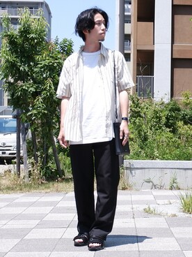 かみけん。さん(メンズ・168cm)の夏コーディネート