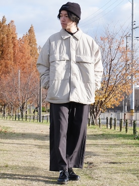 かみけん。さん(メンズ・168cm)の冬コーディネート