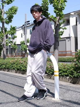 かみけん。さん（メンズ・168cm）の春コーディネート