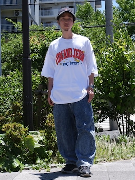 かみけん。さん(メンズ・168cm)の夏コーディネート