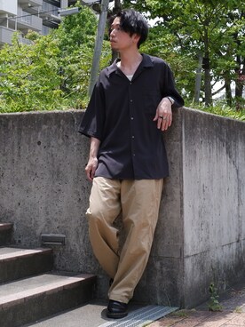 かみけん。さん（メンズ・168cm）の夏コーディネート