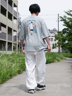 かみけん。さん（メンズ・168cm）の夏コーディネート