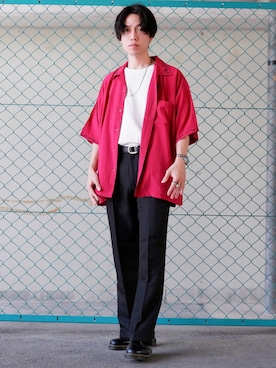 かみけん。さん（メンズ・168cm）の夏コーディネート