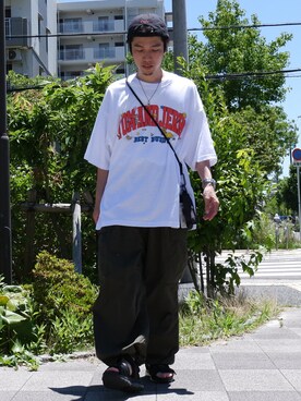 かみけん。さん(メンズ・168cm)の夏コーディネート