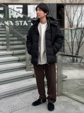 かみけん。さん(メンズ・168cm)の冬コーディネート