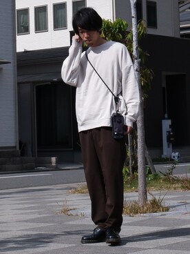 かみけん。さん（メンズ・168cm）の秋コーディネート