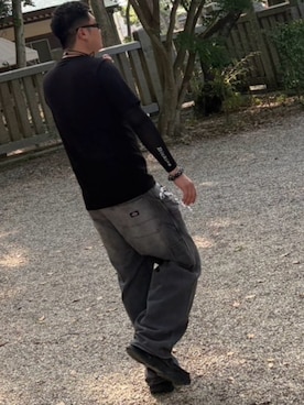 「アイテム（パンツ）」を使った、matumotohi1011さん（メンズ・185cm）の夏コーディネート