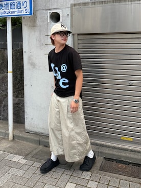 りくおさん（メンズ・165cm）の夏コーディネート