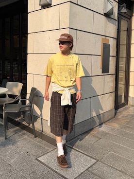 りくおさん(メンズ・165cm)の夏コーディネート