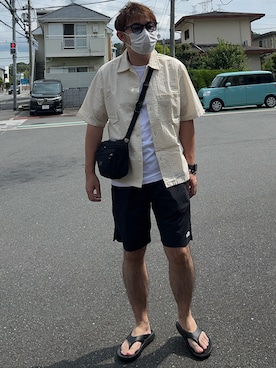 よしおっさんさん（メンズ・173cm）の夏コーディネート