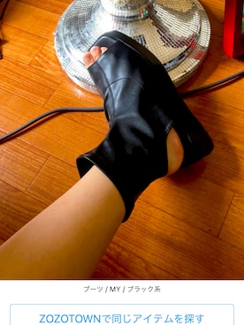 「MY（マイ）のアイテム」を使った、anikAmoonさん（レディース・165cm）の秋コーディネート