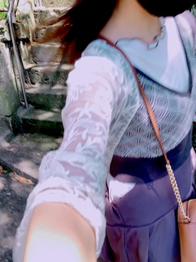 「MY（マイ）のアイテム」を使った、anikAmoonさん（レディース・165cm）の秋コーディネート