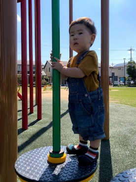 woooさん（キッズ・80cm）の秋コーディネート