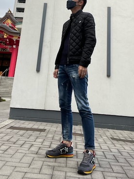 「BLACK LABEL CRESTBRIDGE（ブラックレーベル・クレストブリッジ）のアイテム」を使った、griさん（メンズ・171cm）の秋コーディネート