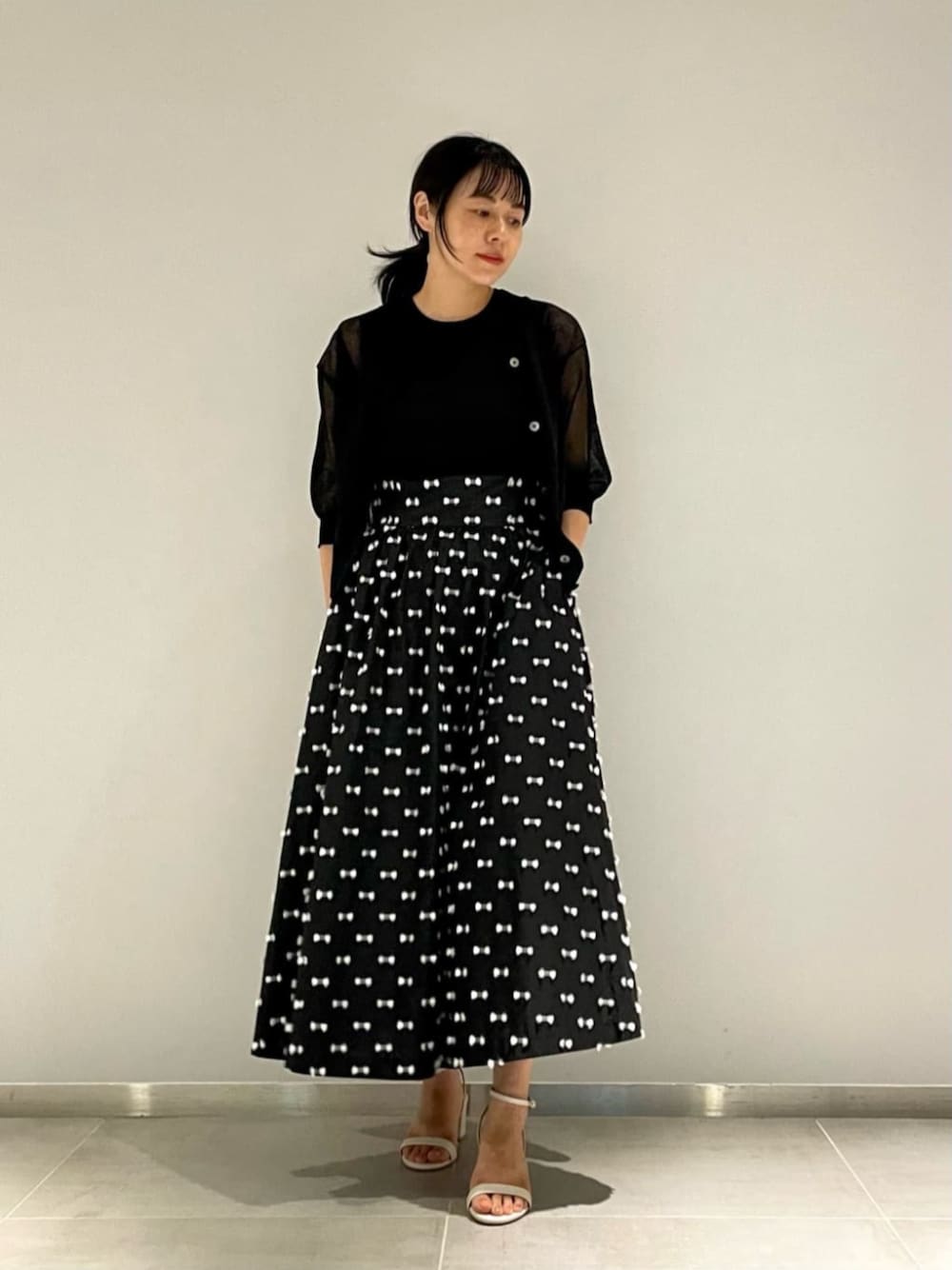 今季⭐︎未使用 ユナイテッドアローズ リボンカットジャカード