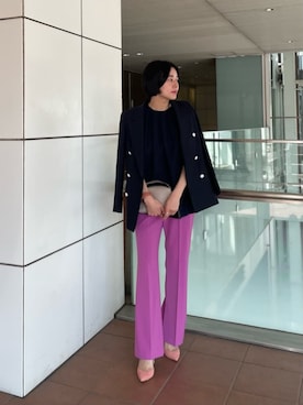 NAOKOさん（レディース・159cm）の春コーディネート