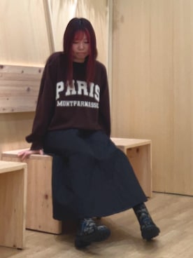 卑弥呼　阪急川西店 NICALさん（レディース・171cm）の冬コーディネート